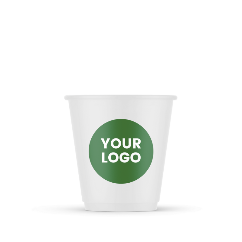 Small order 100pcs Custom Printed Paper Cups With Lids 8oz|10oz|12oz|16oz Premium Multicolor WaterProof - ecoaralon