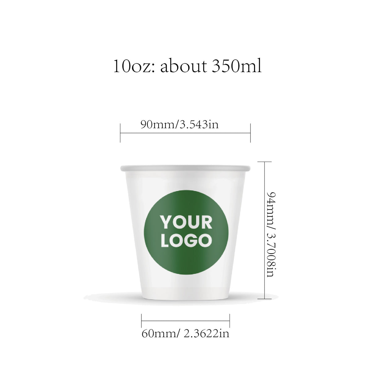 Custom Printed Single Wall Paper Cups