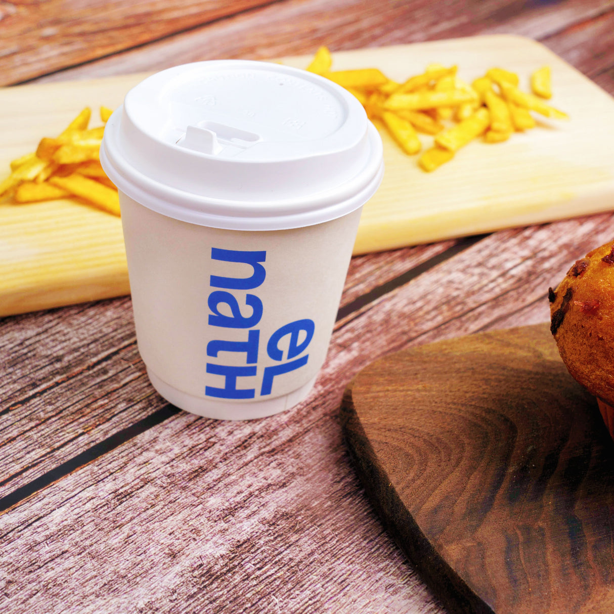 PROMOTION 500pcs 10oz Custom Printed Double Wall Cups Premium Multicolor WaterProof - ecoaralon