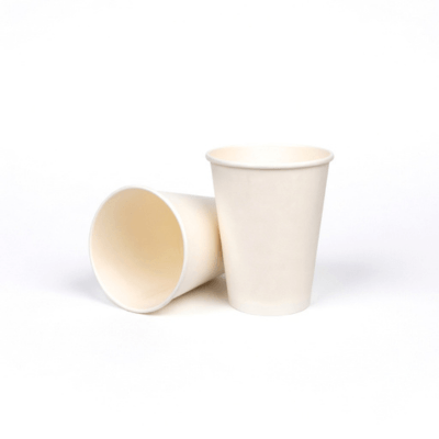 1000pcs | 12 oz. Blank Single-Walled Paper Cup - ecoaralon