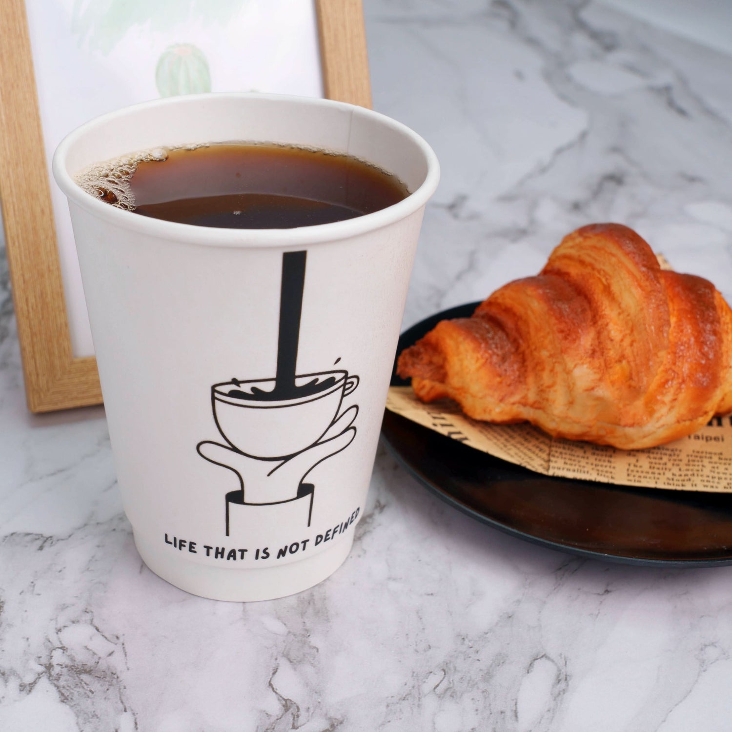 Best-Seller Custom 12oz  Double Wall Cups - ecoaralon