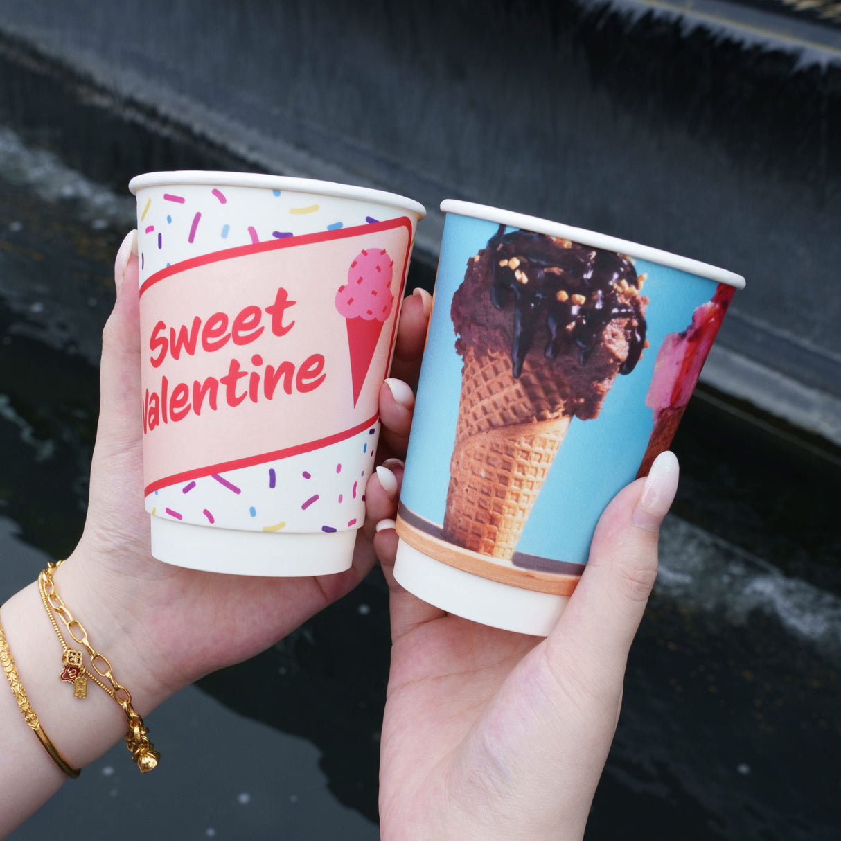 Best-Seller Custom 12oz Double Wall Cups - ecoaralon