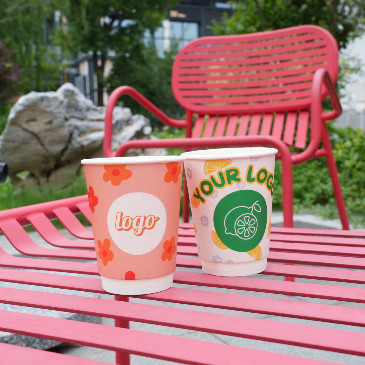 Best-Seller Custom 12oz Double Wall Cups - ecoaralon