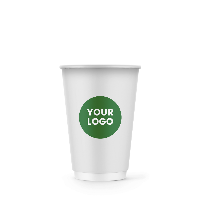 Small order 100pcs Custom Printed Paper Cups With Lids 8oz|10oz|12oz|16oz Premium Multicolor WaterProof - ecoaralon