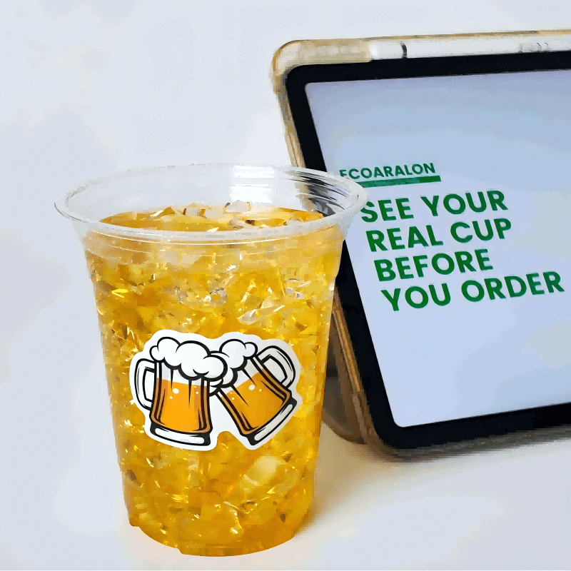 Best-Seller Custom 16 oz.  Plastic Cups - PET Cups