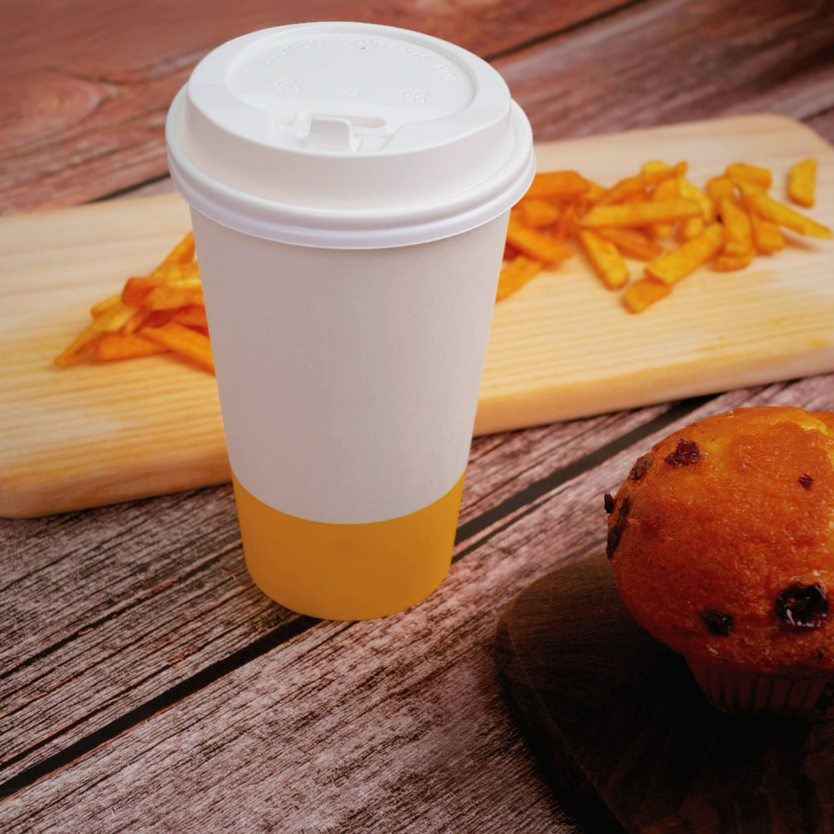 Best-Seller 100pcs 8oz|10oz|12oz|16oz Premium Multicolor WaterProof Custom Printed Cups With Lids - ecoaralon