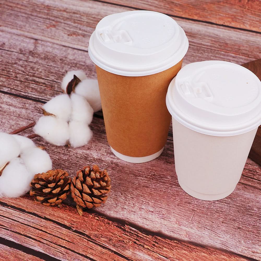 16oz Premium Multicolor WaterProof Custom Printed Double Wall Cups - ecoaralon