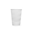 500pcs | 16 oz. Blank Ripple-Walled Paper Cup(White) - ecoaralon