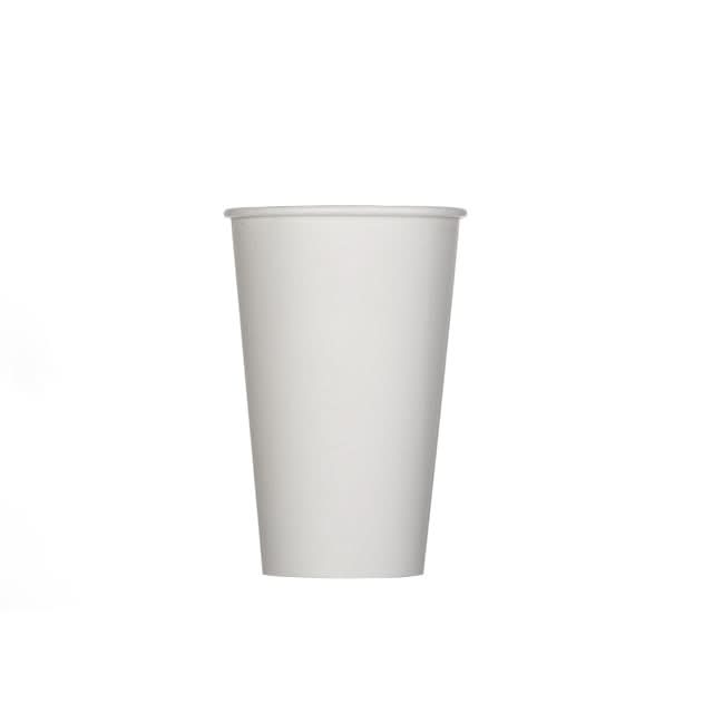 1000pcs | 16 oz. Blank Single-Walled Paper Cup - ecoaralon