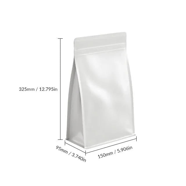 1000pack 32 oz 2.2 lb Custom Zipper Box Pouch with Valve - ecoaralon