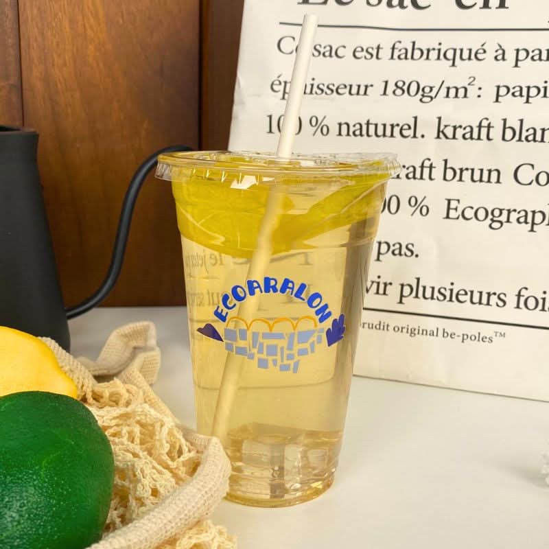 Custom 24oz. Crystal Clear Plastic Cups - PET Cups - ecoaralon