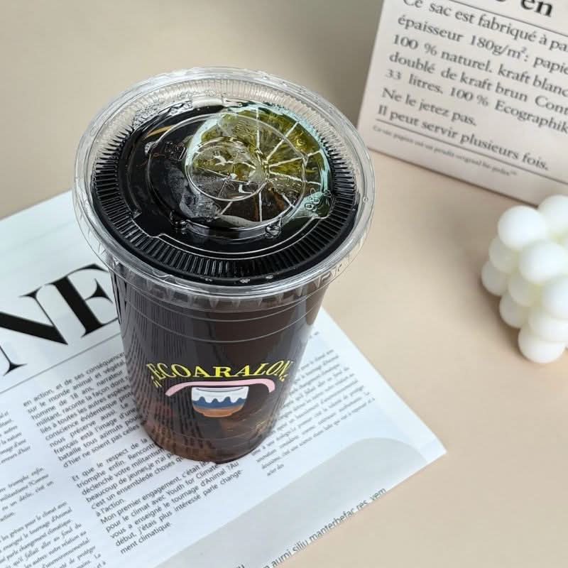 Custom 24oz. Crystal Clear Plastic Cups - PET Cups - ecoaralon