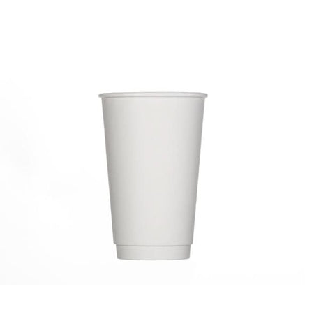 500pcs | 16 oz. Blank Double Walled Paper Cup - ecoaralon