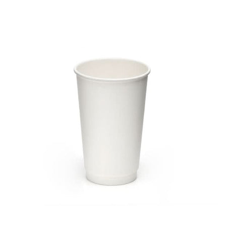 500pcs | 16 oz. Blank Double Walled Paper Cup - ecoaralon