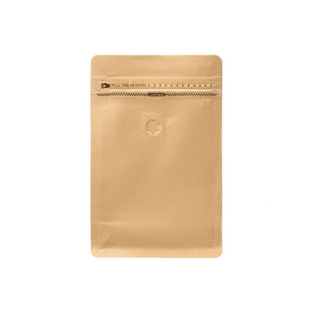 1000pack 8 oz 1/2 lb Custom Zipper Box Pouch with Valve - ecoaralon