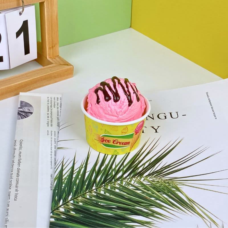 Sample Ice Cream Paper Cups - ecoaralon