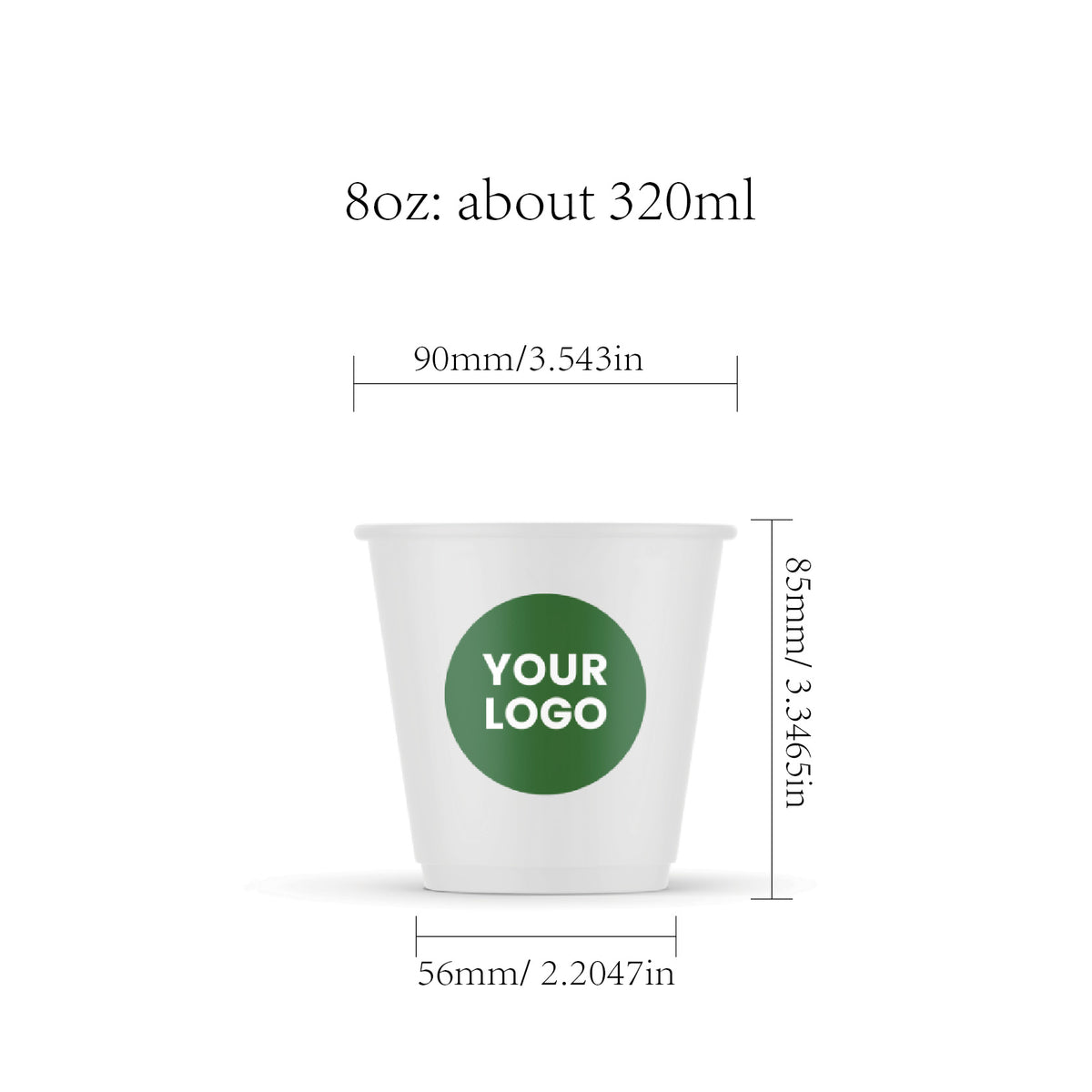 Custom Printed Double Wall Paper Cups