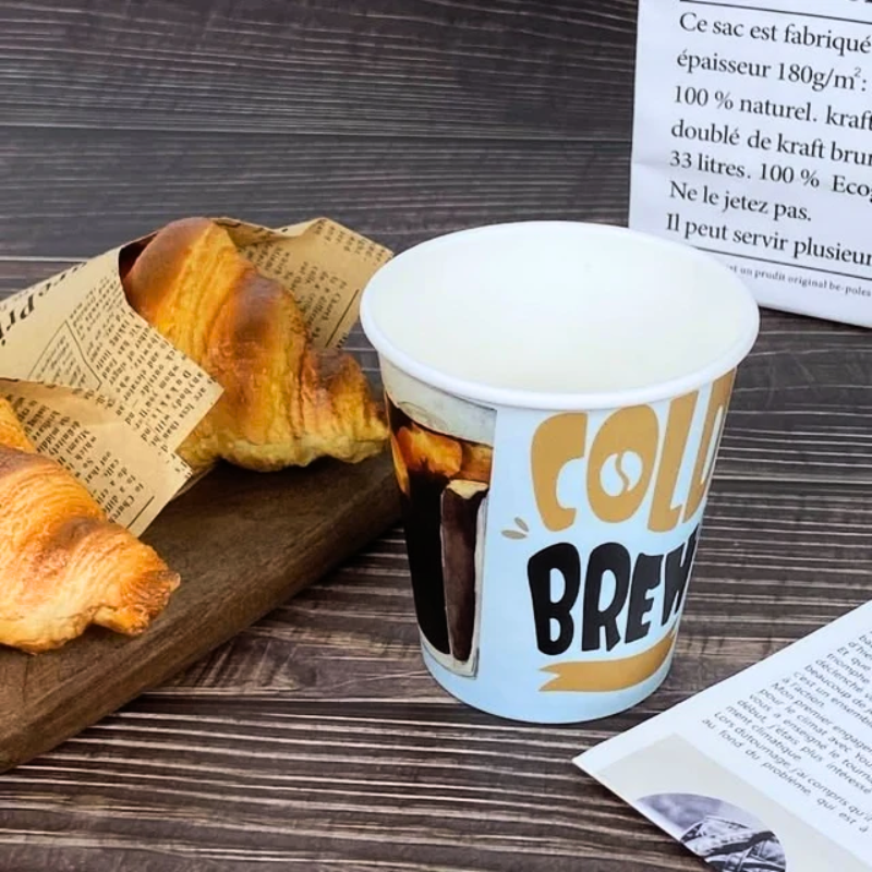 Custom Printed Single Wall Paper Cups