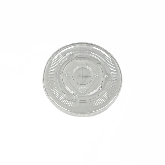 98mm Flat Straw Lid For Plastic Cup 1000pcs - ecoaralon