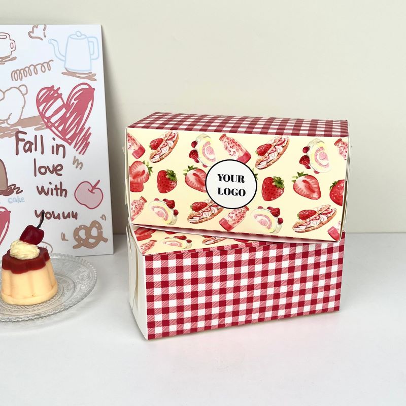 Custom Printed Rectangular Bakery & Cake Boxes - ecoaralon