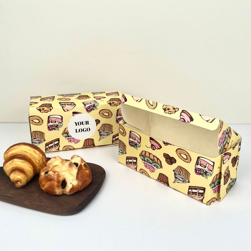 Custom Printed Rectangular Bakery & Cake Boxes - ecoaralon