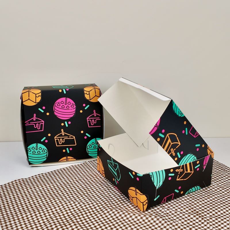 Custom Printed Square Bakery & Cake Box