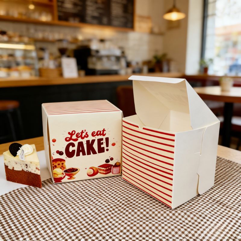 Custom Printed Bakery Cake Box