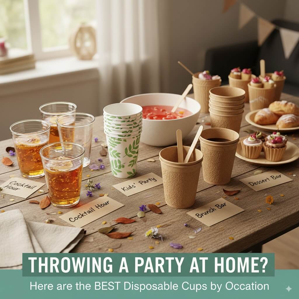 Throwing a Party at Home? Here Are the Best Disposable Cups by Occasion