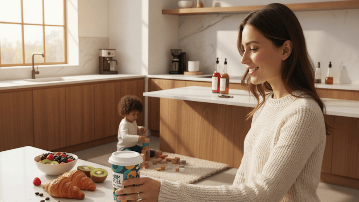 The Busy Mom’s Secret: Why I Switched to Custom Disposable Coffee Cups