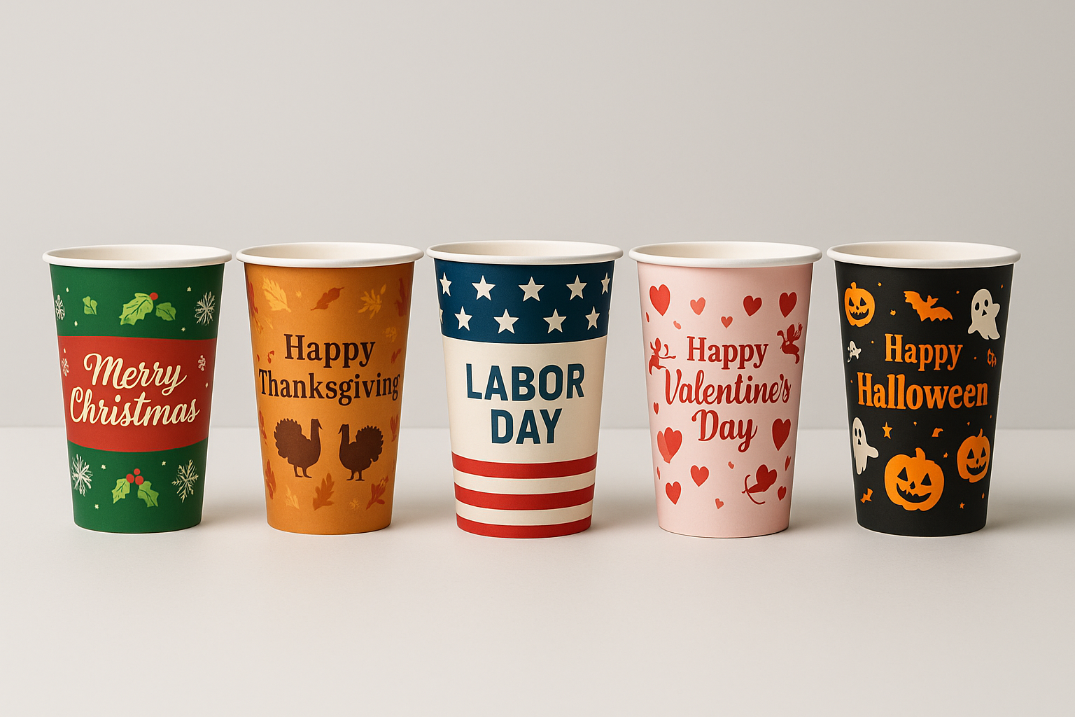 Seasonal Custom Cups: How to Boost Your Brand During Holidays & Festivals