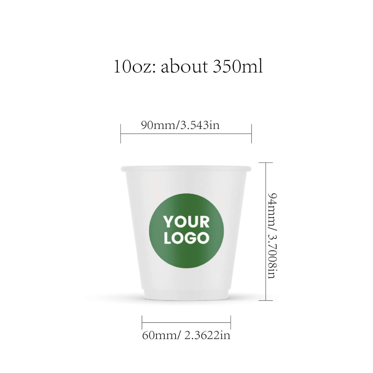 Custom Printed Paper Cups | Single & Double Wall 8oz–16oz - ecoaralon