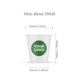 Custom Printed Paper Cups | Single & Double Wall 8oz–16oz - ecoaralon