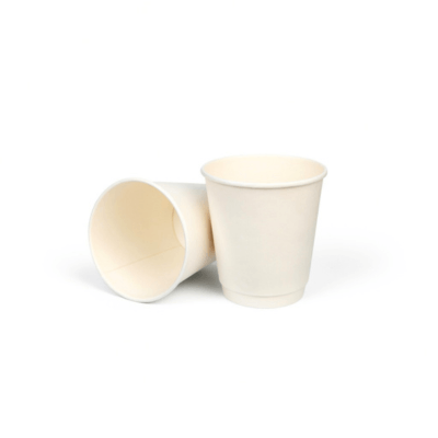 500pcs | 10 oz. Blank Double Walled Paper Cup - ecoaralon