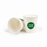 10oz Custom Printed Single Wall Paper Cups Premium Multicolor WaterProof - ecoaralon