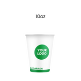 10oz Custom Printed Single Wall Cups Premium Multicolor WaterProof