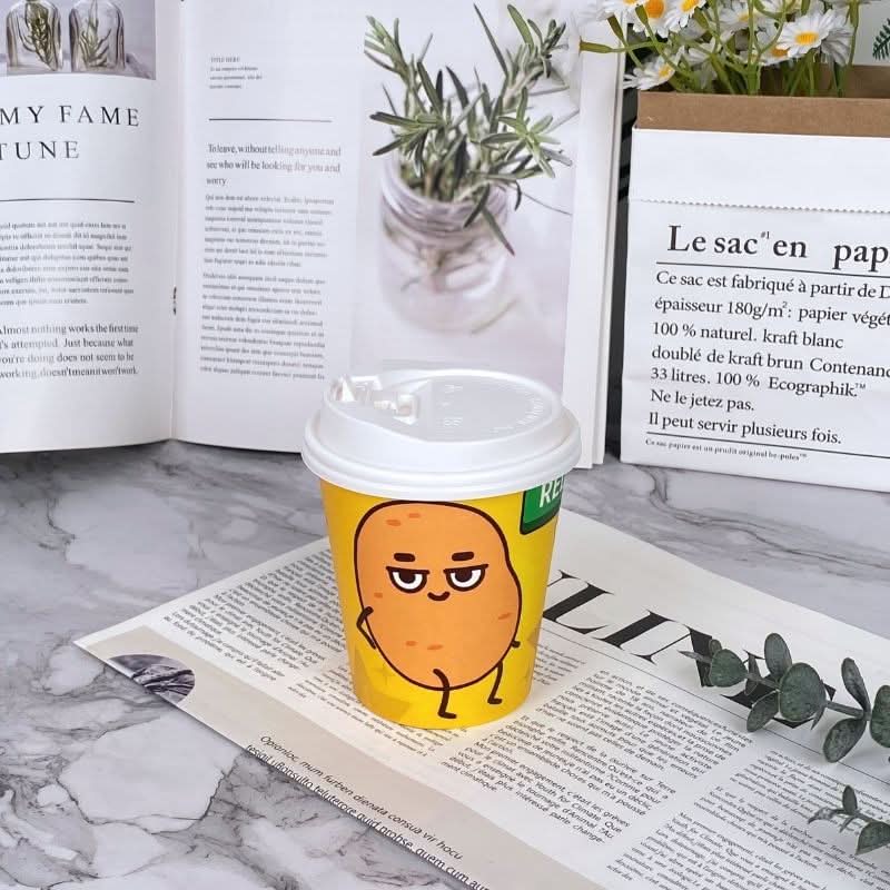 Best-Seller Custom 10oz Single Wall Cups - ecoaralon