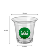 Custom 12 oz. Crystal Clear Plastic Cups - PET Cups