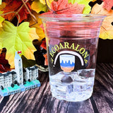 Custom 12 oz. Crystal Clear Plastic Cups - PET Cups - ecoaralon