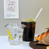 Custom 12 oz. Crystal Clear Plastic Cups - PET Cups - ecoaralon