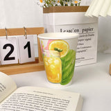 12oz Premium Multicolor WaterProof Custom Printed Single Wall Cups - ecoaralon