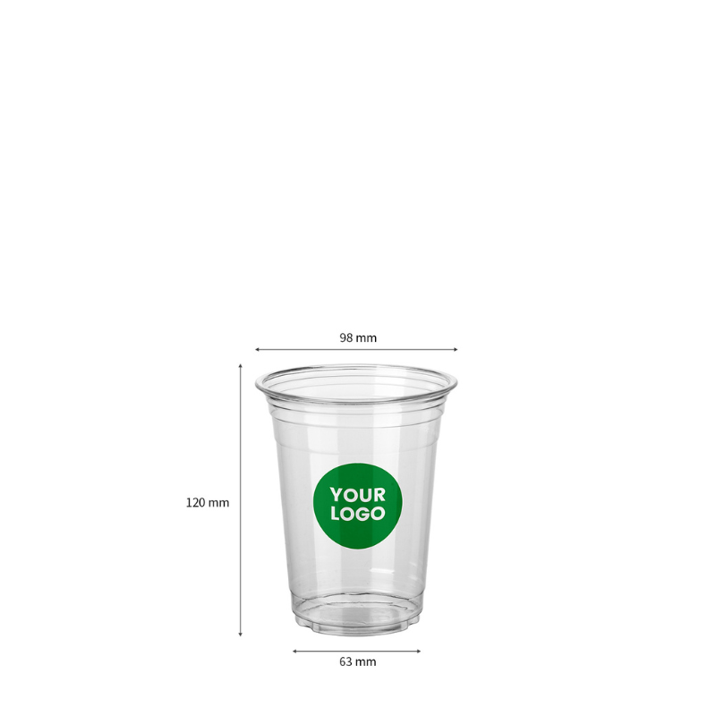 Best-Seller Custom 16 oz.  Plastic Cups - PET Cups - ecoaralon