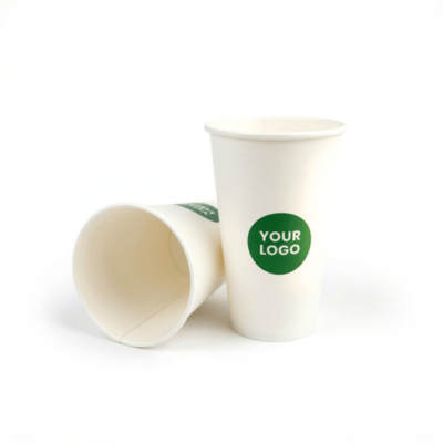 16oz Custom Printed Single Wall Paper Cups Premium Multicolor WaterProof - ecoaralon