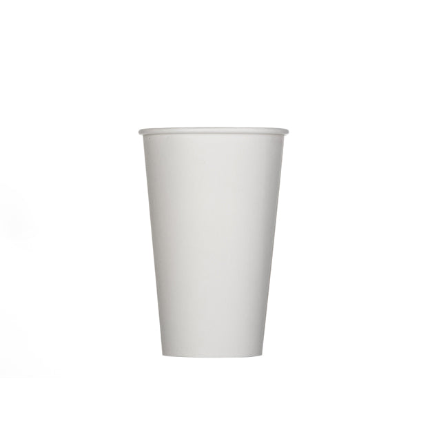 16 oz. Blank Single-Walled Paper Cup