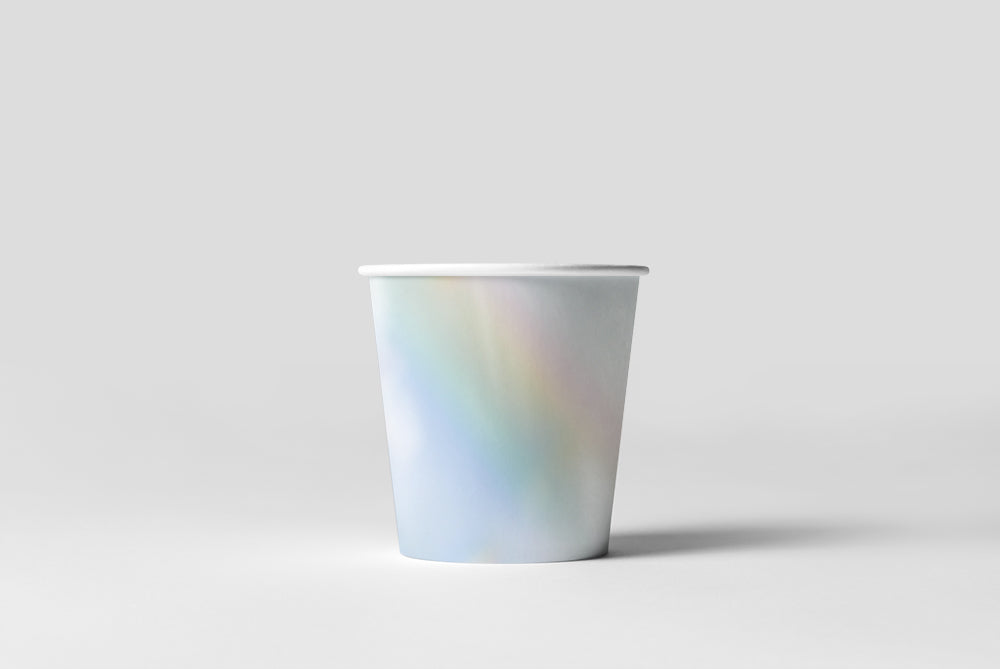 8 oz. Custom Printed Single Walled Paper Cup