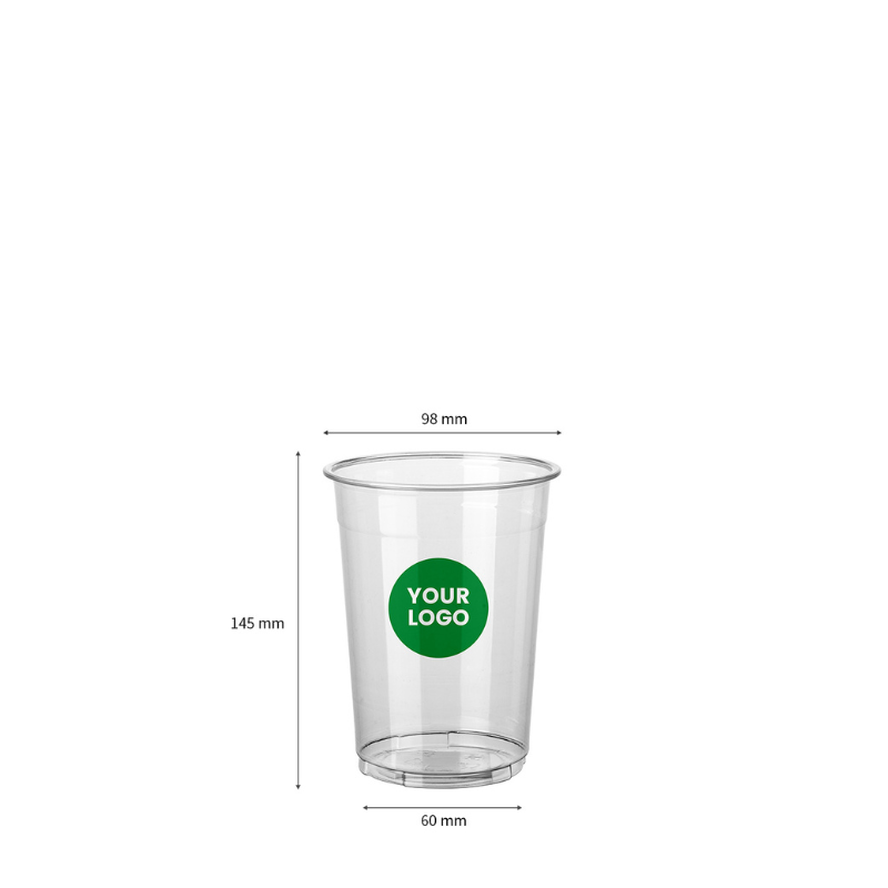Best-Seller Custom 20oz. Plastic Cups - PET Cups - ecoaralon