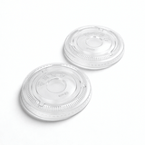 90mm Flat Clear Lid For 8-12-14-16oz paper cup - ecoaralon