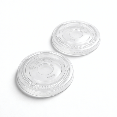 90mm Flat Clear Lid For 8-12-14-16oz paper cup - ecoaralon