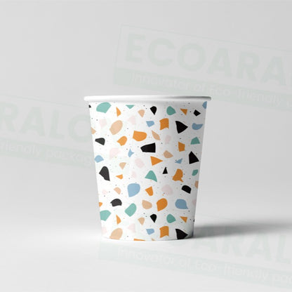 10 oz. Custom Printed Single Walled Paper Cup