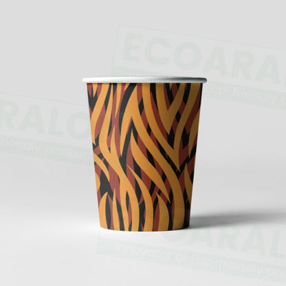 12 oz. Custom Printed Single Walled Paper Cup