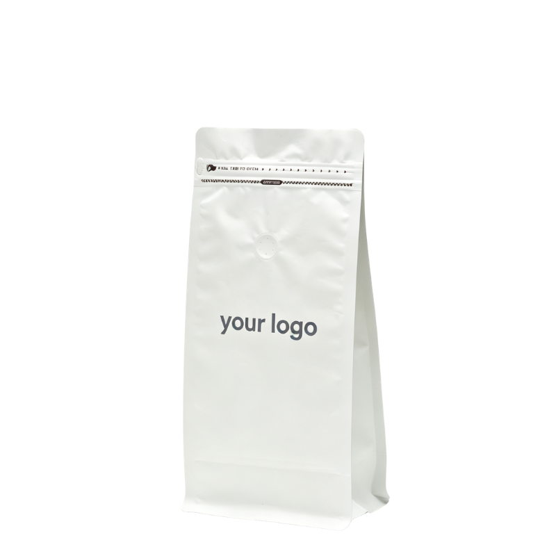 1000pack 32 oz 2.2 lb Custom Zipper Box Pouch with Valve